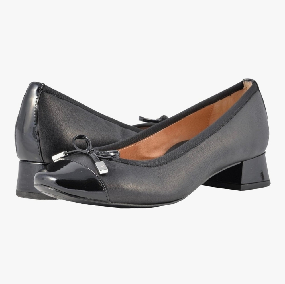Vionic 'Mod Daphne' Slip On Women Shoes Black Leather Sz 7.5 SH492